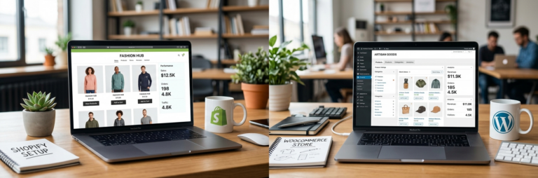 shopify vs woocommerce
